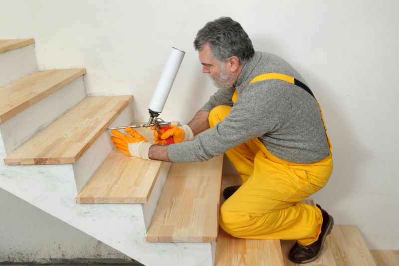 Maple Stairs Installation in Kansas City, KS