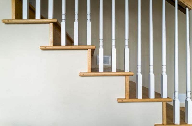 Wood Stair Railing Repair in Conroe, TX