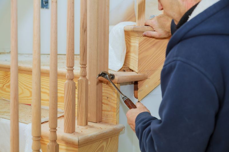 Banister Sanding in Kansas City, KS