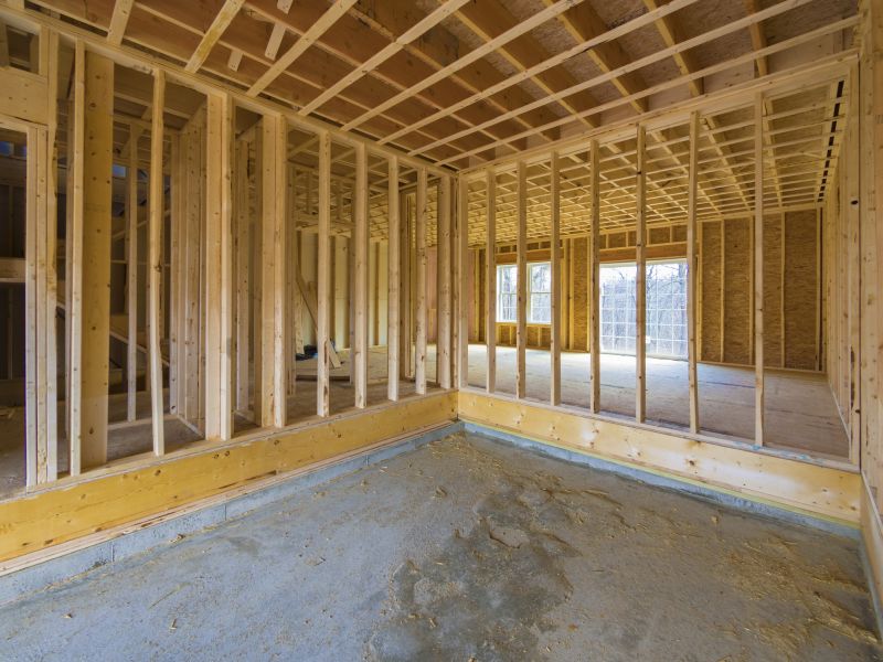 Bedroom Framing in Wilmington, NC