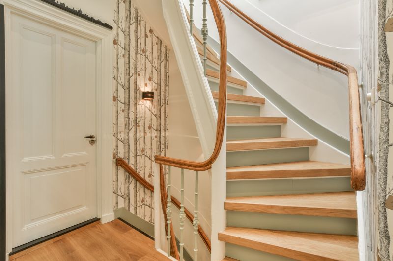 Curved Staircase Installation in Alpharetta, GA