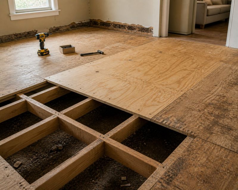 Floor Joist Replacement in Wilmington, NC