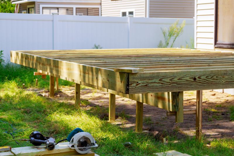 Front Deck Construction in Worcester, MA