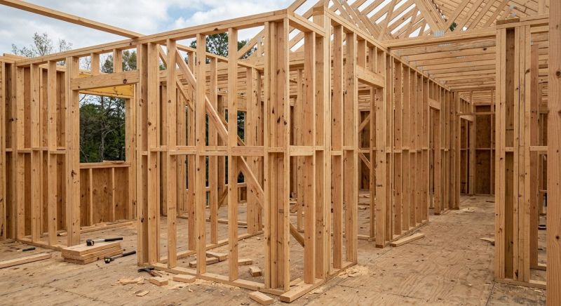 Home Addition Framing in Wilmington, NC
