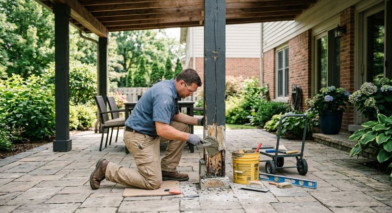 Patio Column Repair in Seattle, WA
