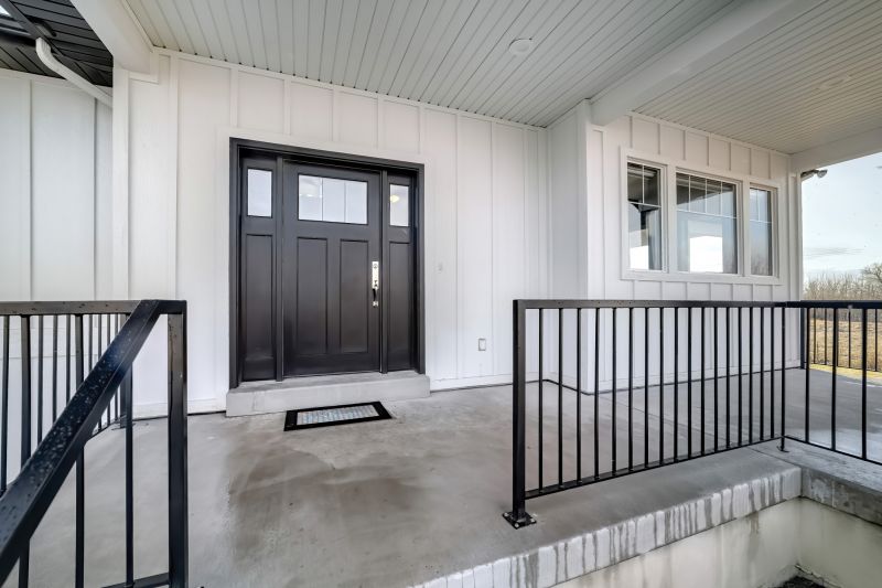 Patio Handrail Installation in Conroe, TX