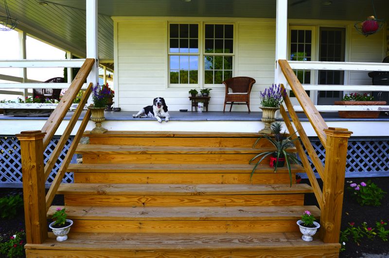 Porch Rail Repair in Olathe, KS