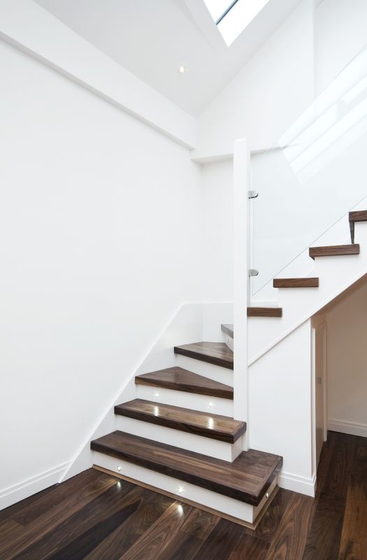 Completed Modern Staircase