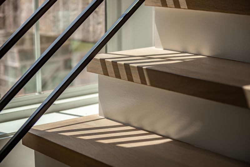 Wood Stair Railing Repair in Wilmington, NC